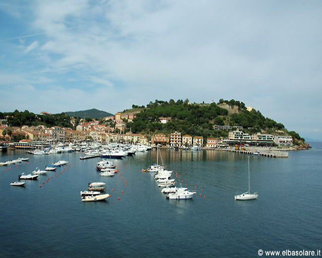 Porto Azzurro all'isola d'Elba